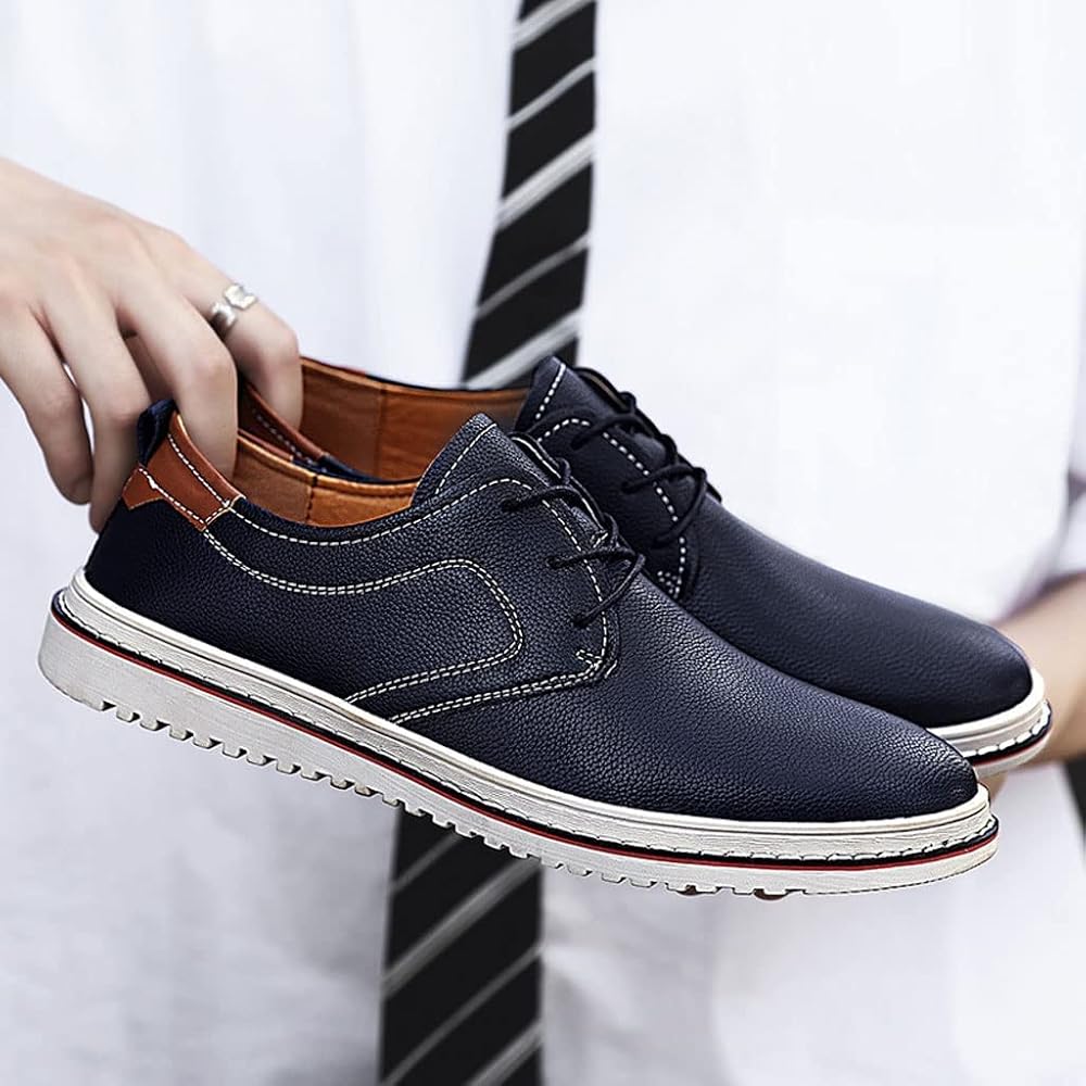 靴 HOMME PLUS laether shoes Amazon.com | Men's Dress Oxford Shoes Formal Lace-up Leather